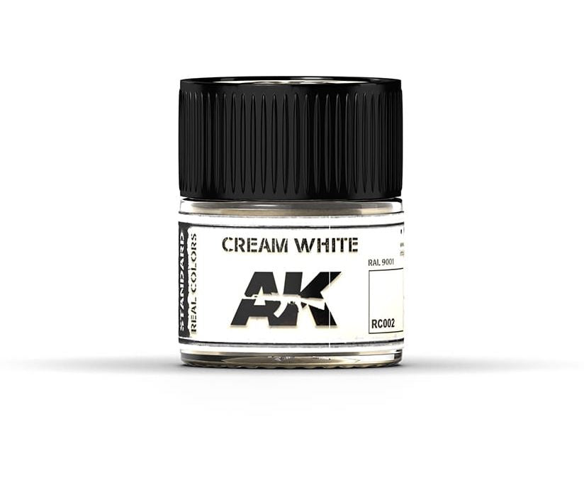 AK INTERACTIVE Real Color - Cream White (RAL 9001) 10ml