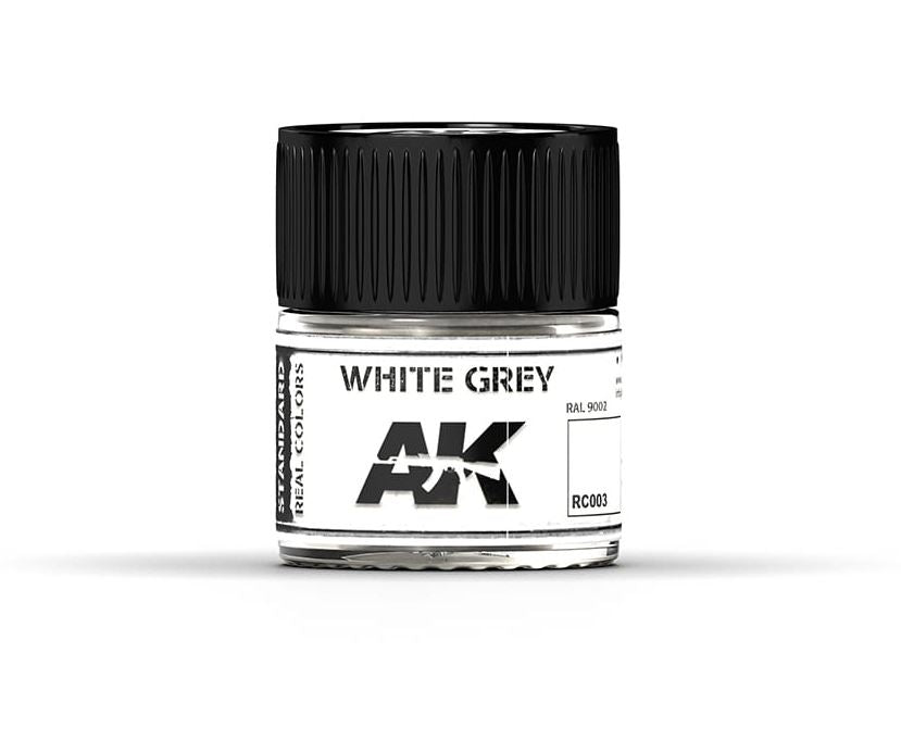 AK INTERACTIVE Real Color - White Grey (RAL 9002) 10ml