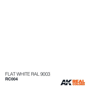 AK INTERACTIVE Real Color - Flat White (RAL 9003) 10ml