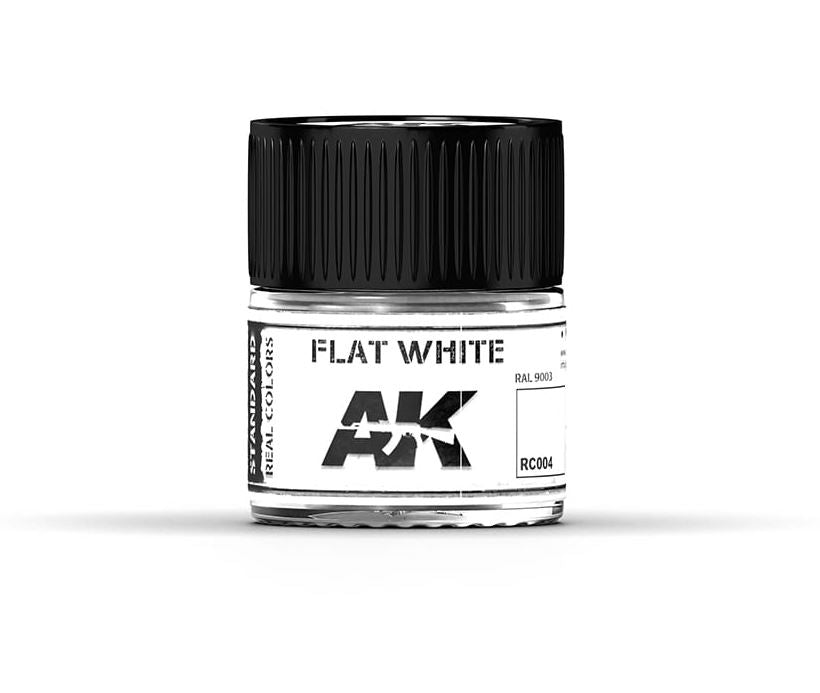 AK INTERACTIVE Real Color - Flat White (RAL 9003) 10ml