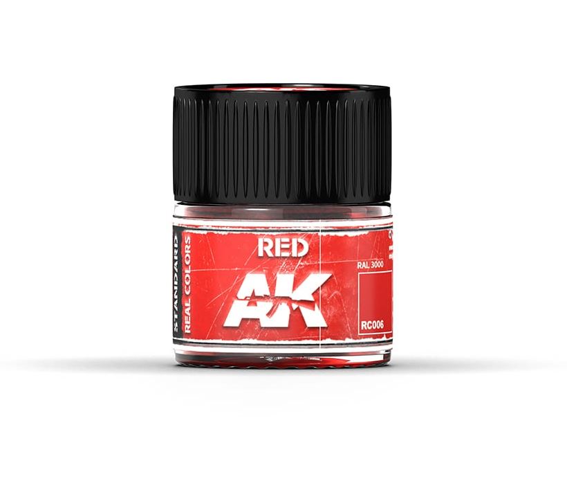 AK INTERACTIVE Real Color - Red (RAL 3000) 10ml