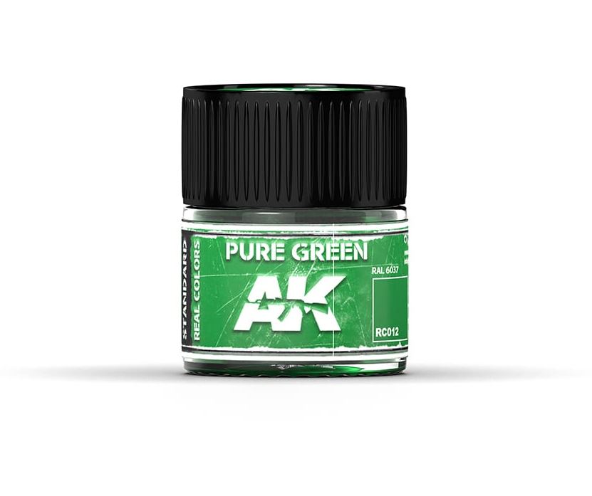 AK INTERACTIVE Real Color 012 - Pure Green (RAL 6037) 10ml