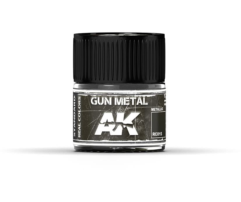 AK INTERACTIVE Real Color - Gun Metal 10ml