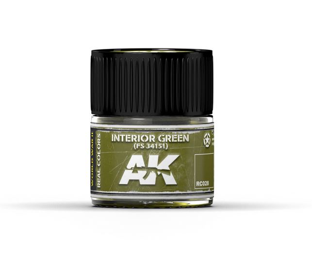 AK INTERACTIVE Real Color - Interior Green (FS 34151) 10ml