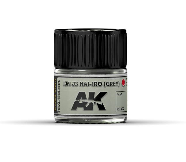 AK INTERACTIVE Real Color - IJN J3 HAI-IRO (Grey)  10ml