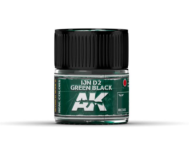 AK INTERACTIVE Real Color - IJN D2 Green Black 10ml