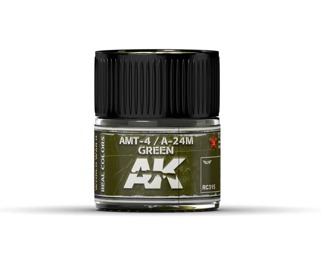 AK INTERACTIVE Real Color - AMT-4 / A-24M Green10ml
