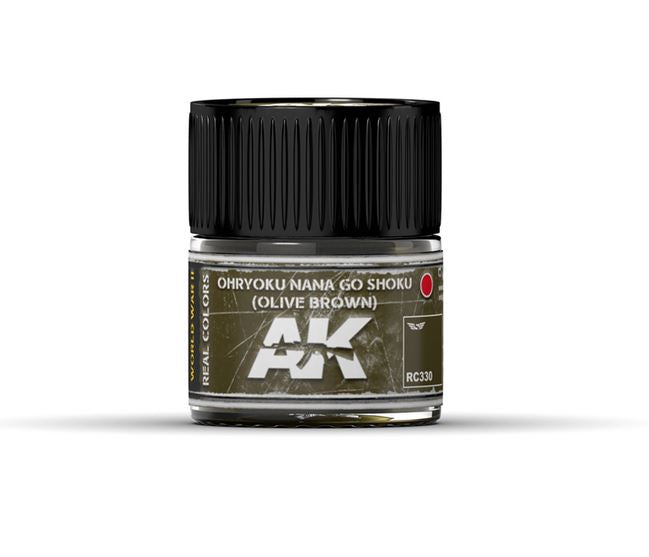 AK INTERACTIVE Real Color - IJA #7 Ohryuko Nana Go Shoku (Olive Brown) 10ml
