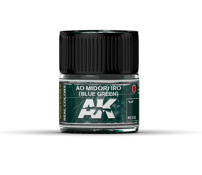 AK INTERACTIVE Real Color - IJA #27 Ao Midori Iro (Blue-Green) 10ml