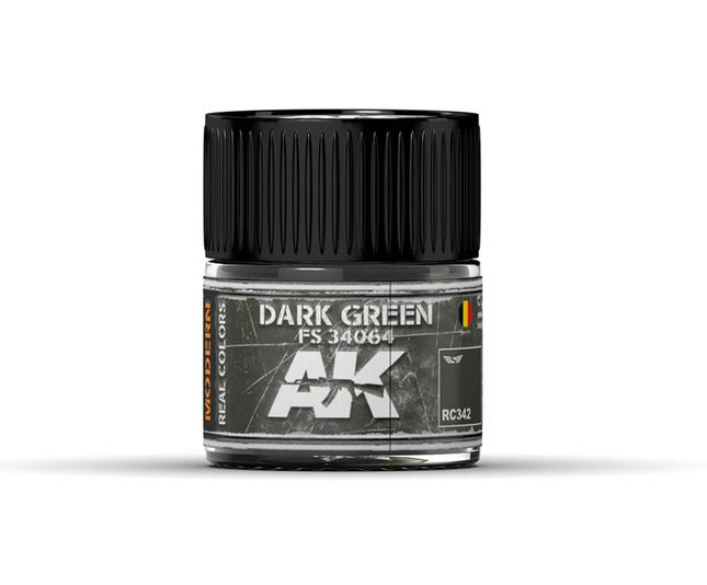 AK INTERACTIVE Real Color - DARK GREEN (FS 34064) 10ml