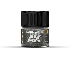 AK INTERACTIVE Real Color - DARK GREEN (FS 34064) 10ml