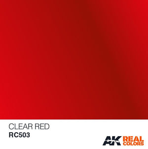 AK INTERACTIVE Real Color - Clear Red 10ml