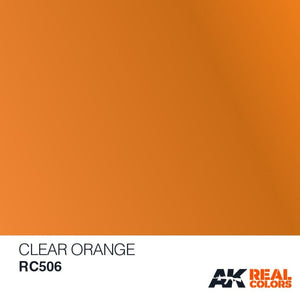 AK INTERACTIVE Real Color - Clear Orange 10ml