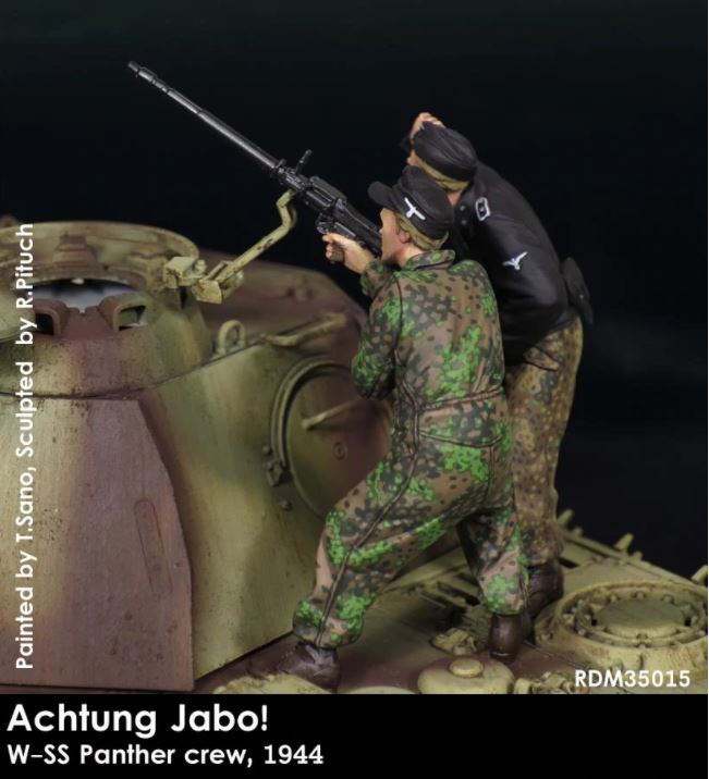 RADO MINIATURES Achtung Jabo! W-SS Panther crew, 1944