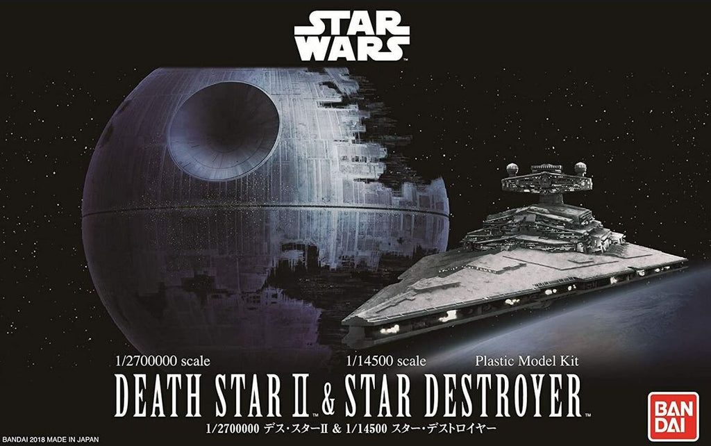 REVELL (1/2700k) Star Wars Death Star II & Star Destroyer