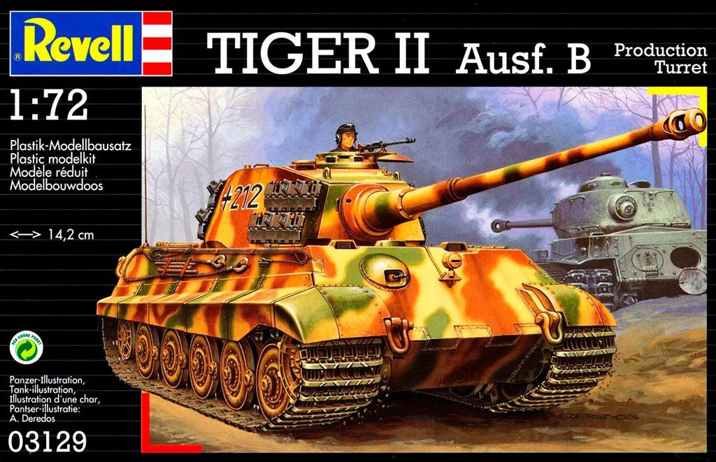 REVELL (1/72) Tiger II Ausf. B Production Turret