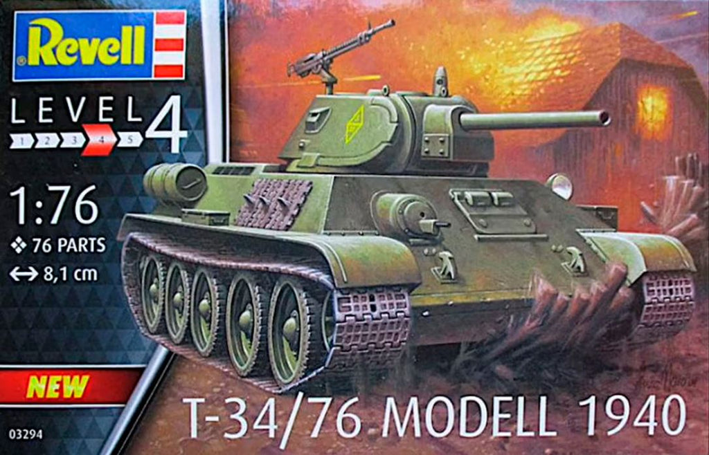 REVELL (1/76) T-34/76 Modell 1940