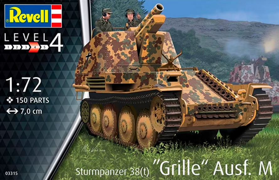 REVELL (1/72) Sturmpanzer 38(t) Grille Ausf. M