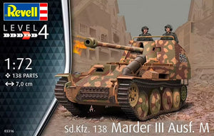 REVELL (1/72) Sd.Kfz.138 Marder III Ausf.M