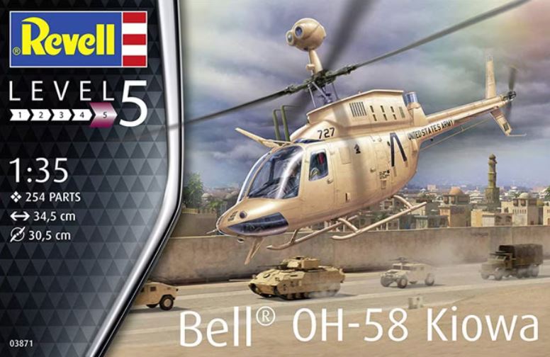 REVELL (1/72) Bell OH-58 Kiowa