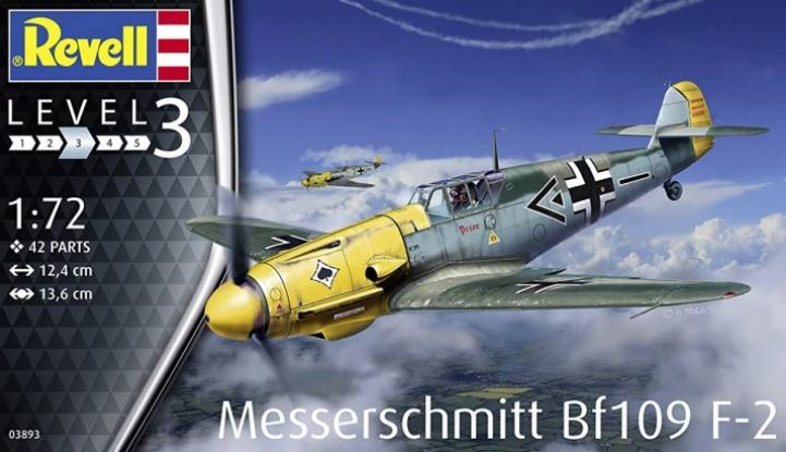 REVELL (1/72) Messerschmitt Bf109 F-2