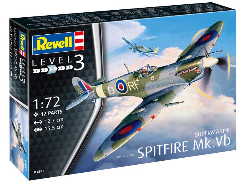 REVELL (1/72) Supermarine Spitfire Mk.Vb