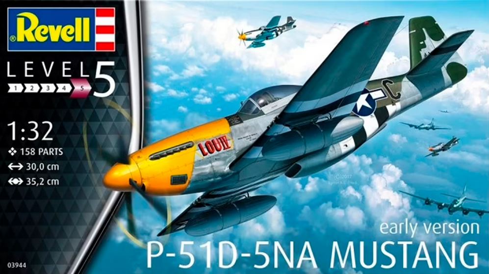 REVELL (1/32) P-51D-5NA Mustang Early Version