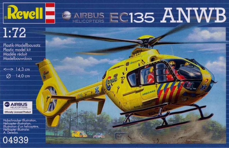 REVELL (1/72) Airbus Helicopters EC135 ANWB