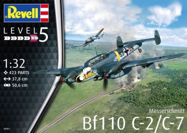 REVELL (1/32) Messerschmitt Bf110 C-2/C-7