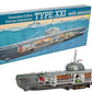 REVELL (1/144) Deutsches U-Boot German Submarine TYPE XXI with interior