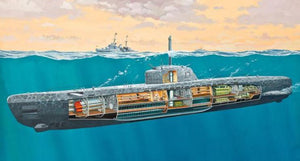 REVELL (1/144) Deutsches U-Boot Typ XXI mit Innenausstattung