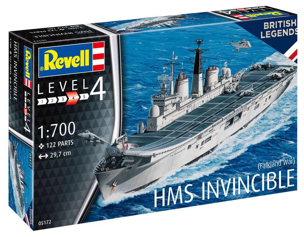 REVELL (1/700) HMS Invincible (Falkland War)