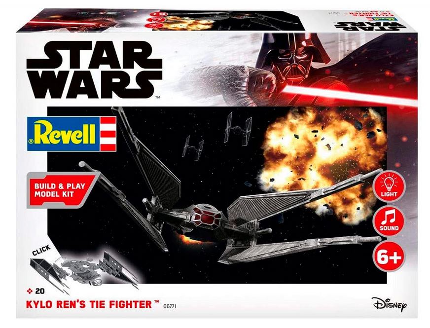 REVELL (1/70) Star Wars Kylo Ren's TIE Fighter - Build & Play Model Kit
