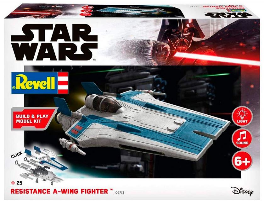 REVELL (1/44) Star Wars Resistance A-Wing Fighter (Blue)