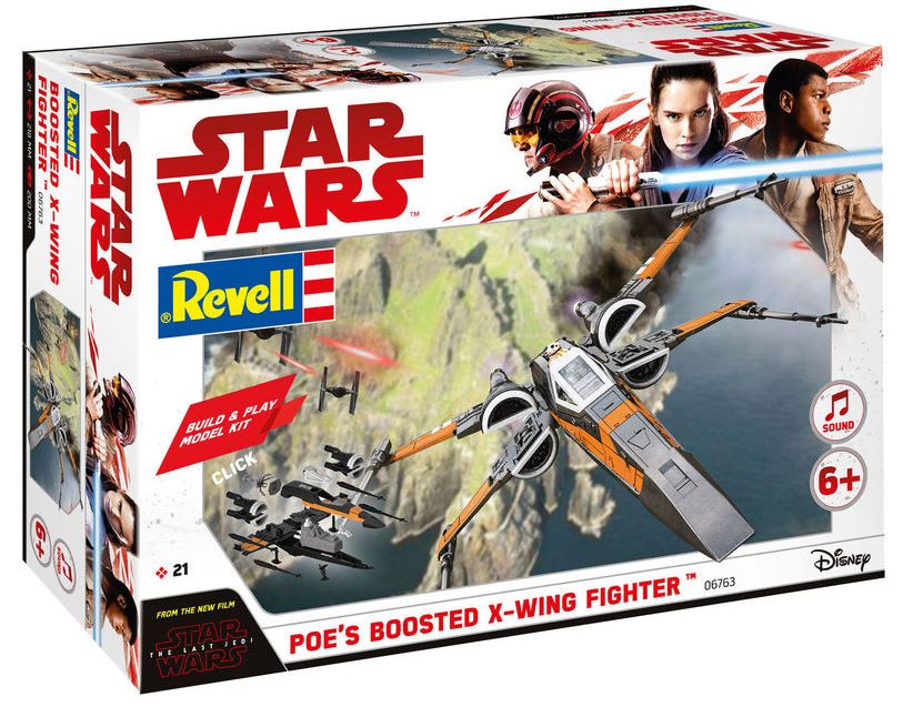 REVELL (1/78) Star Wars Poe's Boosted X-Wing Fighter