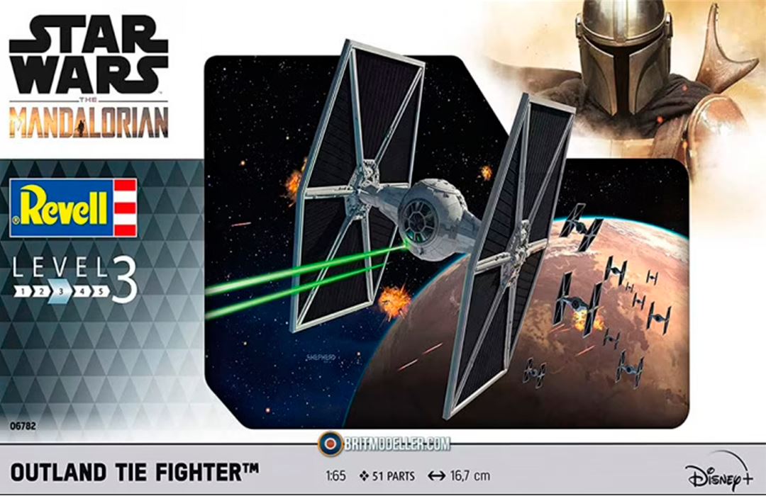 REVELL (1/65) Star Wars The Mandalorian: Outland TIE Fighter