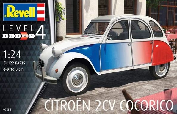 REVELL (1/24) Citroën 2CV Cocorico