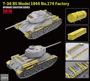 RYE FIELD MODEL (1/35) Upgrade Solution for T-34/85 Model 1944 No.174 Factory