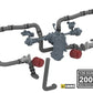RYE FIELD MODEL (1/35) Engine Pipeline Parts for Tiger I w/Full Interior