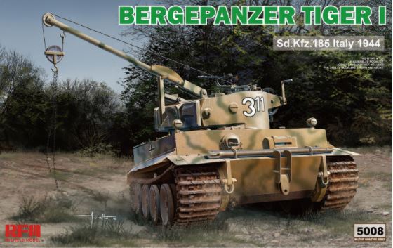 RYE FIELD MODEL (1/35) Bergepanzer Tiger I Sd.Kfz.185 Italy 1944