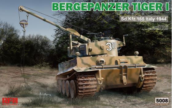 RYE FIELD MODEL Bergepanzer Tiger I Sd.Kfz.185 Italy 1944