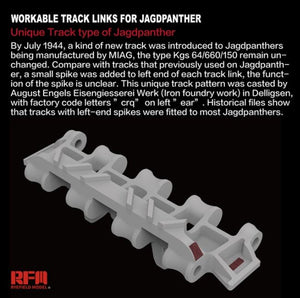 RYE FIELD MODEL (1/35) Bewegliche Kettenglieder für Jagdpanther Ausf.G2