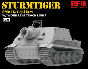RYE FIELD MODEL (1/35) Sturmtiger RM61 L/5.4/38cm w/Workable track links
