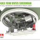 RYE FIELD MODEL M4A3E8 Sherman w/Full Interior & Workable Track Links