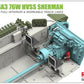 RYE FIELD MODEL M4A3E8 Sherman w/Full Interior & Workable Track Links