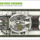 RYE FIELD MODEL M4A3E8 Sherman w/Full Interior & Workable Track Links