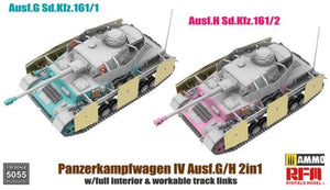 RYE FIELD MODEL Pz.kpfw.IV Ausf.G/H 2in1 w/Full Interior