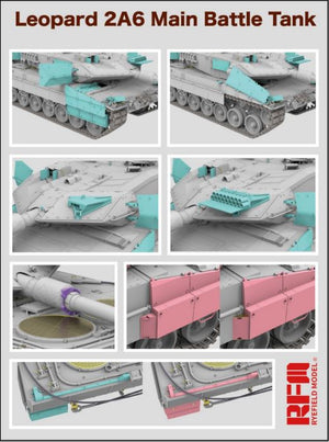 RYE FIELD MODEL (1/35) Leopard 2A6 Main Battle Tank