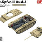 RYE FIELD MODEL (1/35) Pz. Kpfw. III Ausf. J w/Full Interior