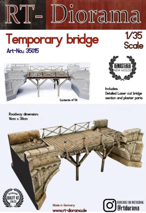 RT DIORAMA (1/35) Temporary Bridge